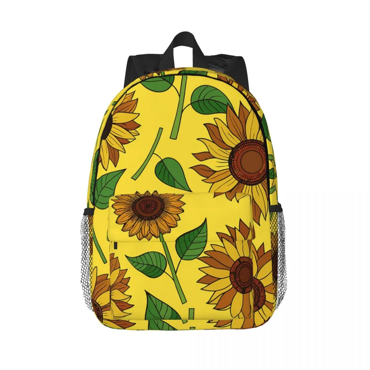 

Cute Cartoon Sunflowers Patterns Backpacks Teenager Bookbag Children School Bags Travel Rucksack Shoulder Bag Large Capacity