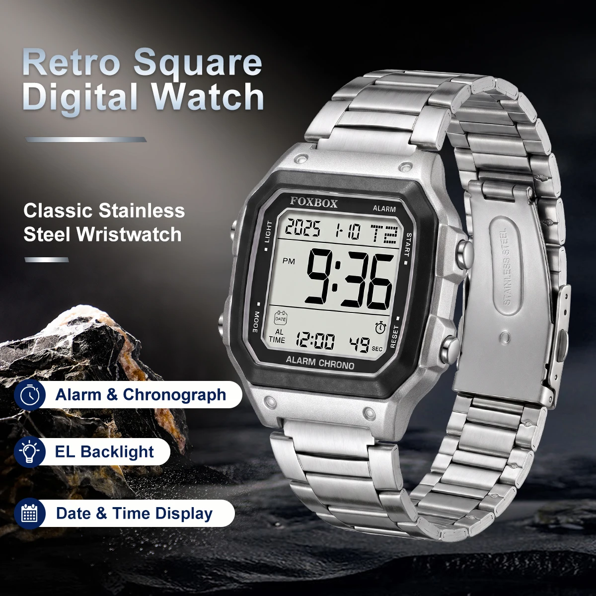 Montre électronique de mode po - Street Fashion Week avis et prix