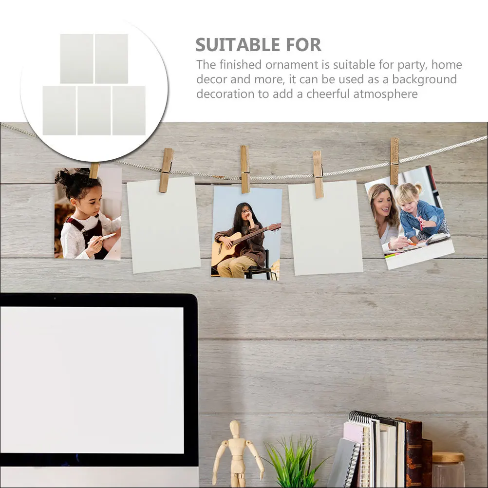 5Pcs Blank Aluminum Plates Sublimation Metal Blanks for Photo Frame DIY Craft Projects High-Quality Smooth Surface