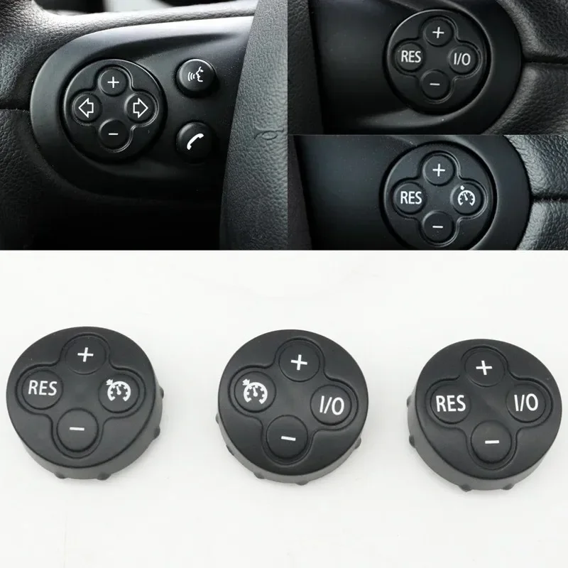 For BMW MINI Cooper R55 R56 R57 R58 R59 R60 R61 2007-2014 Steering Wheel Volume Adjustment Switch Cruise Control Button Cover