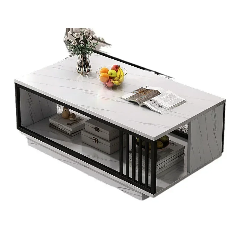 

v Coffee Table Living Room Home Small Apartment Light Luxury and Simplicity Modern Rental Room Sofa Side Table Table Simp