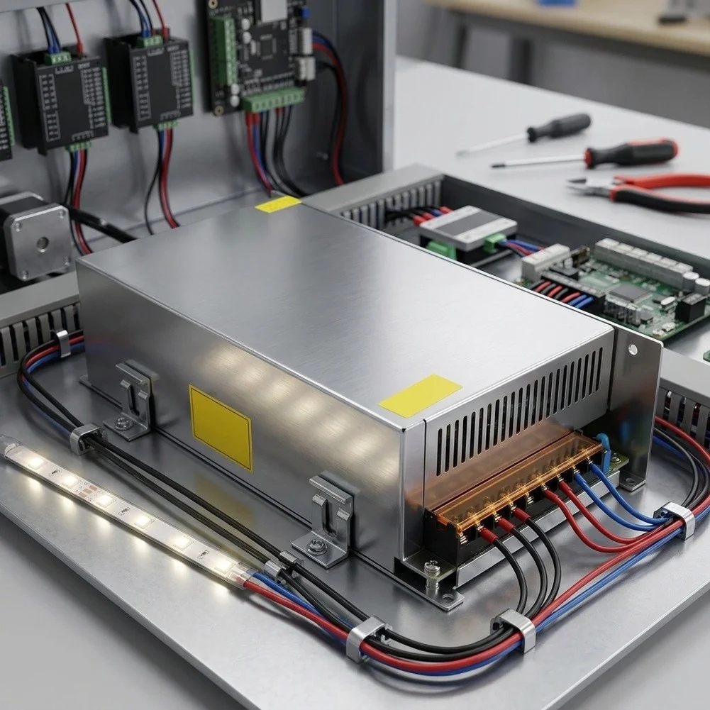 720W 24V 30A AC to DC Power Supply for LED Lighting 3D Printers Surveillance Cameras and Data Communication Hardware