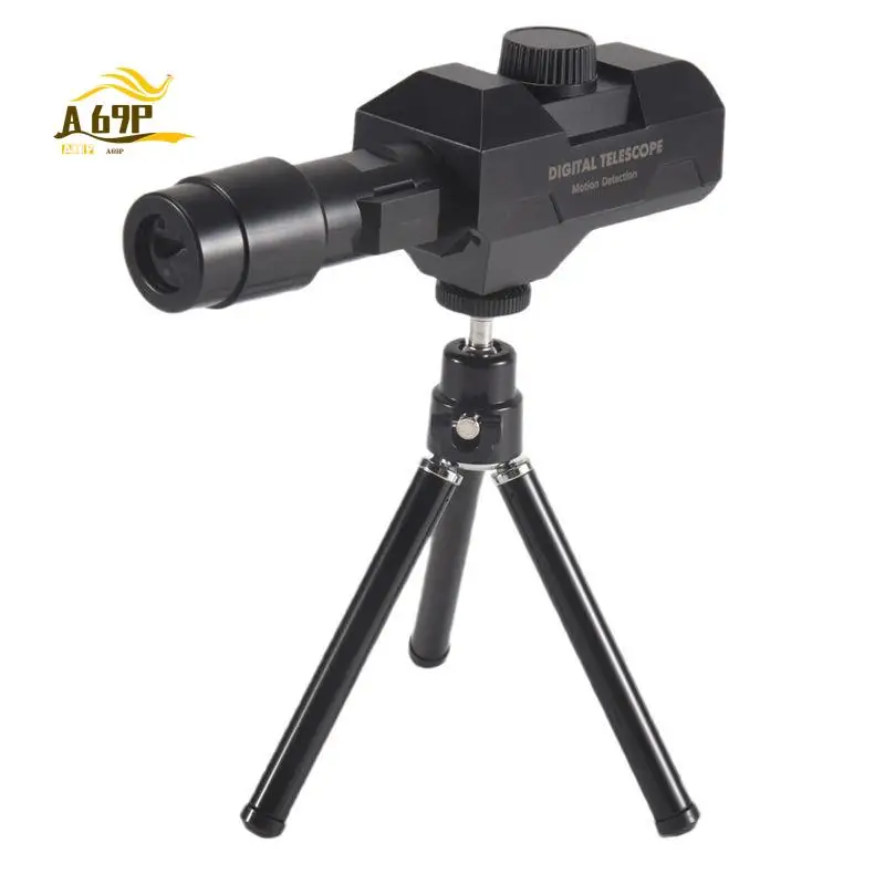 A69P-Wifi Digital Telescope 70X Large Aperture Objective Lens 2MP Photos Videos Mobile-Detective Positioning Monocular