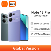 Global Version Xiaomi Redmi Note 13 Pro 200MP Main Camera 120Hz AMOLED Display 67W Turbo Charging MTK Helio G99-Ultra Cellphone