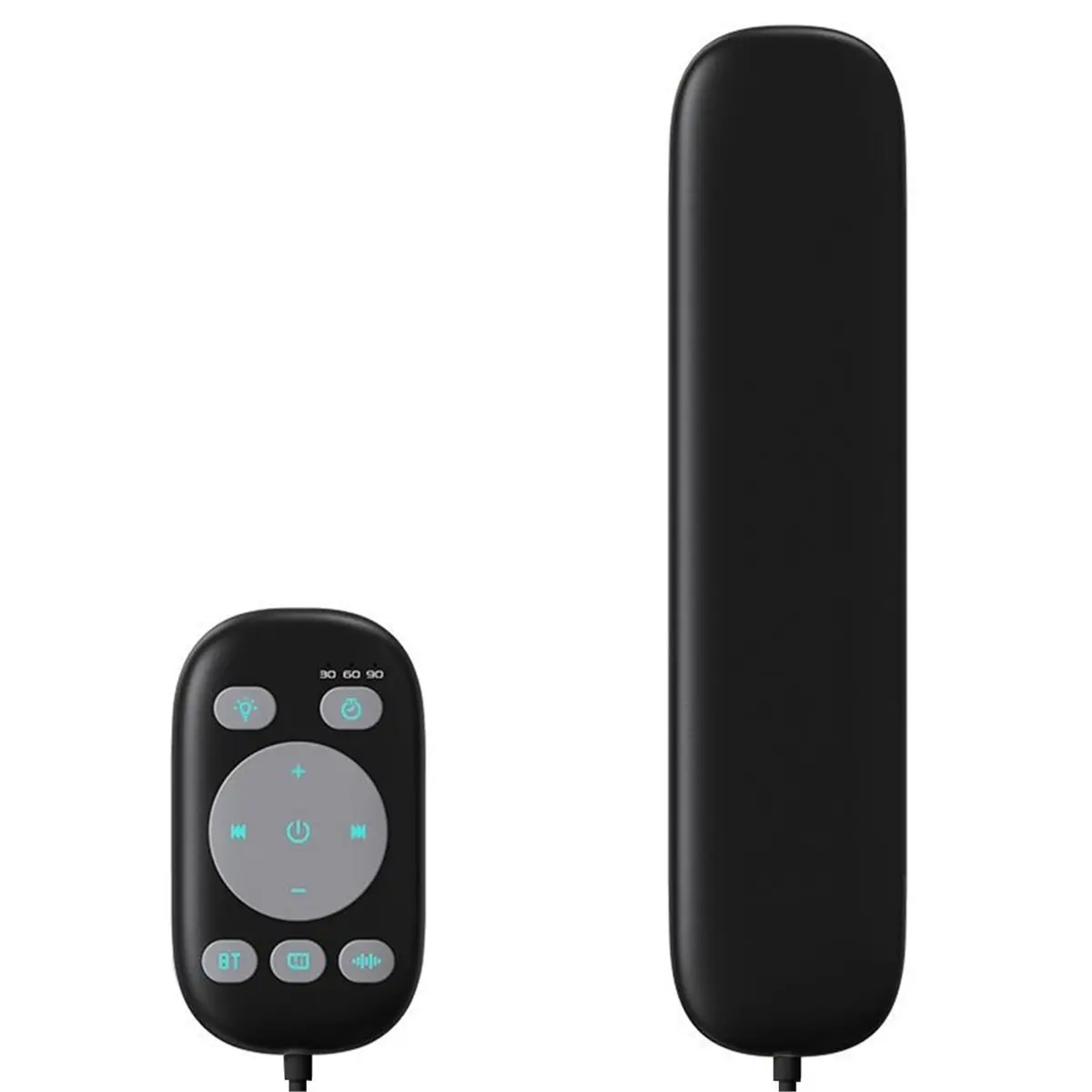 DT75BG Bone Conduction Bluetooth Speaker Under Pillow White Noise Sleep Aid Music Box Remote Control TF MP3 Music Player