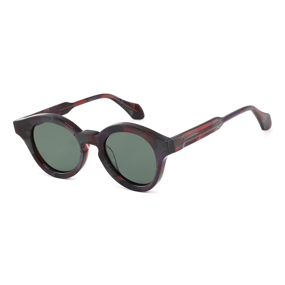

2025 New Handmade Acetate High Quality Sunglasses UV400 Protection Outdoor Travel Driving Sun Glasses for Men and Women