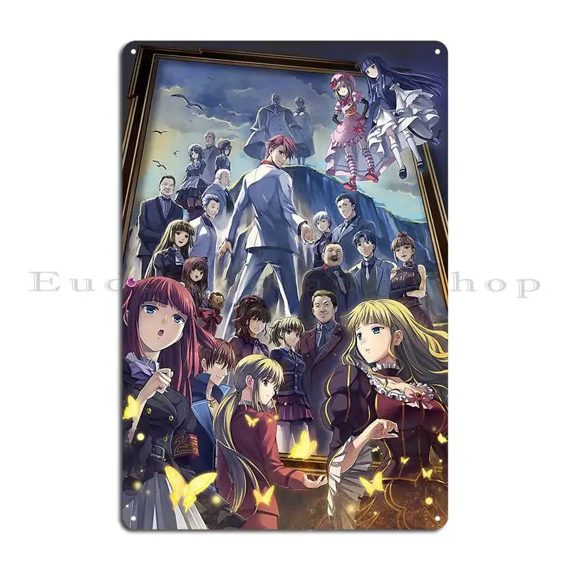 Umineko Answers Arc Poster Metal Plaque Club Garage Cinema Design Custom Tin Sign Poster