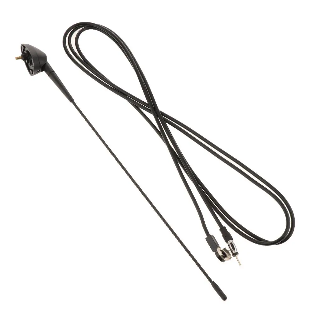 Car Roof Antenna Universal ABS Durable Aerial Antenna Base Radio Antenna Replacement for Fiat Punto Doblo Multipla Front Roof