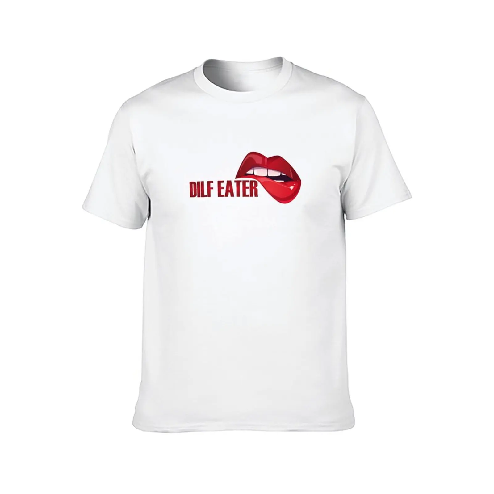 تي شيرت DILF EATER تي شيرت للرجال حزمة تي شيرت أنيمي أبيض