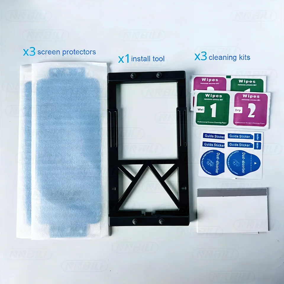 NNBILI 3 Unids. Película de Cerámica de Hidrogel para Samsung Galaxy S26 Ultra S25 S24 S23 S22 S21 S20 S10 S9 S8+ Protector de Pantalla + Kit de Instalación 5