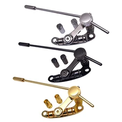 Upgrade Tune-O-Matic Style Electric Guitar Bridge Stop Bar Tailpiece Tremolo kompatybilny z gitarami LP SG TM85 Części gitarowe