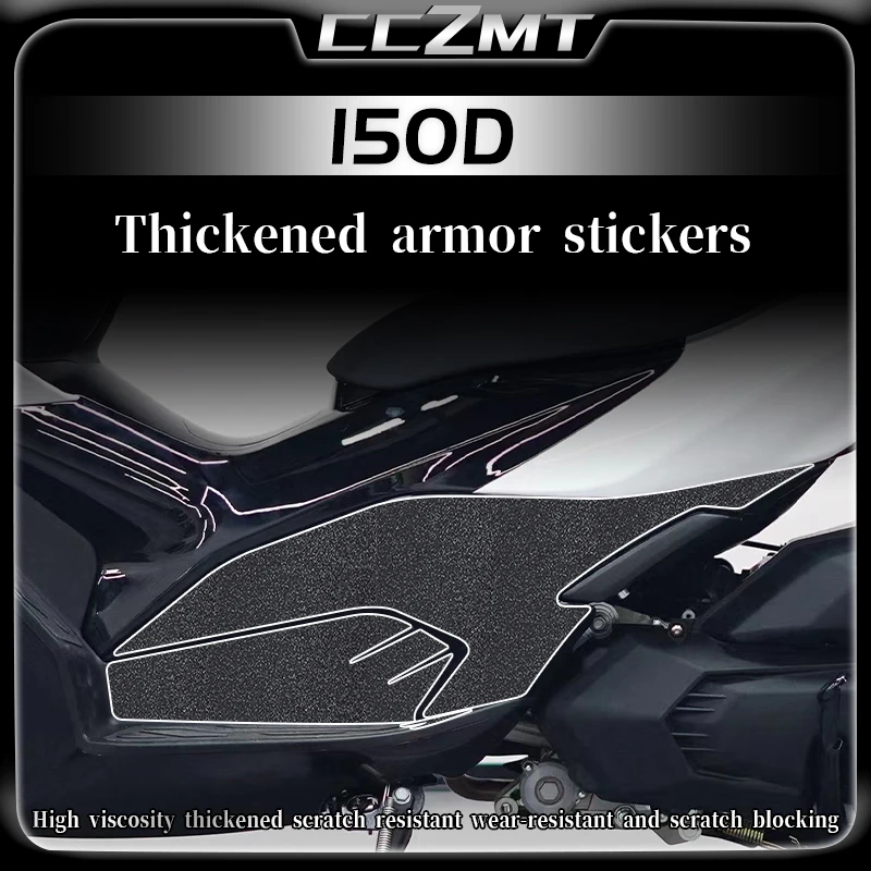 For ZONTES 150D thick armored stickers body protection films anti-wear stickers decals car sticker accessories modified parts