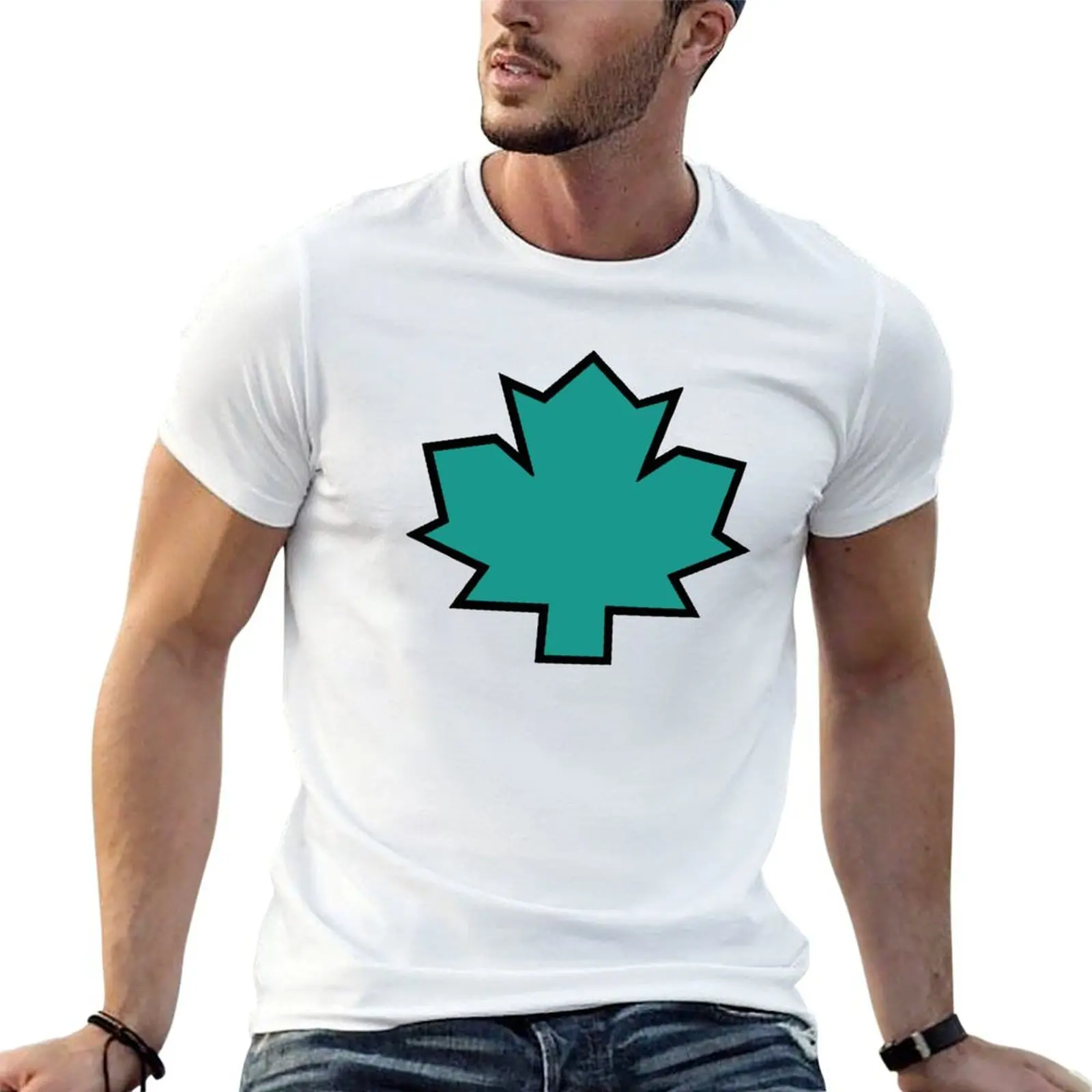 

Total Island t Owen shirt print Drama tshirt Emblem Leaf anime custom Maple T-Shirt