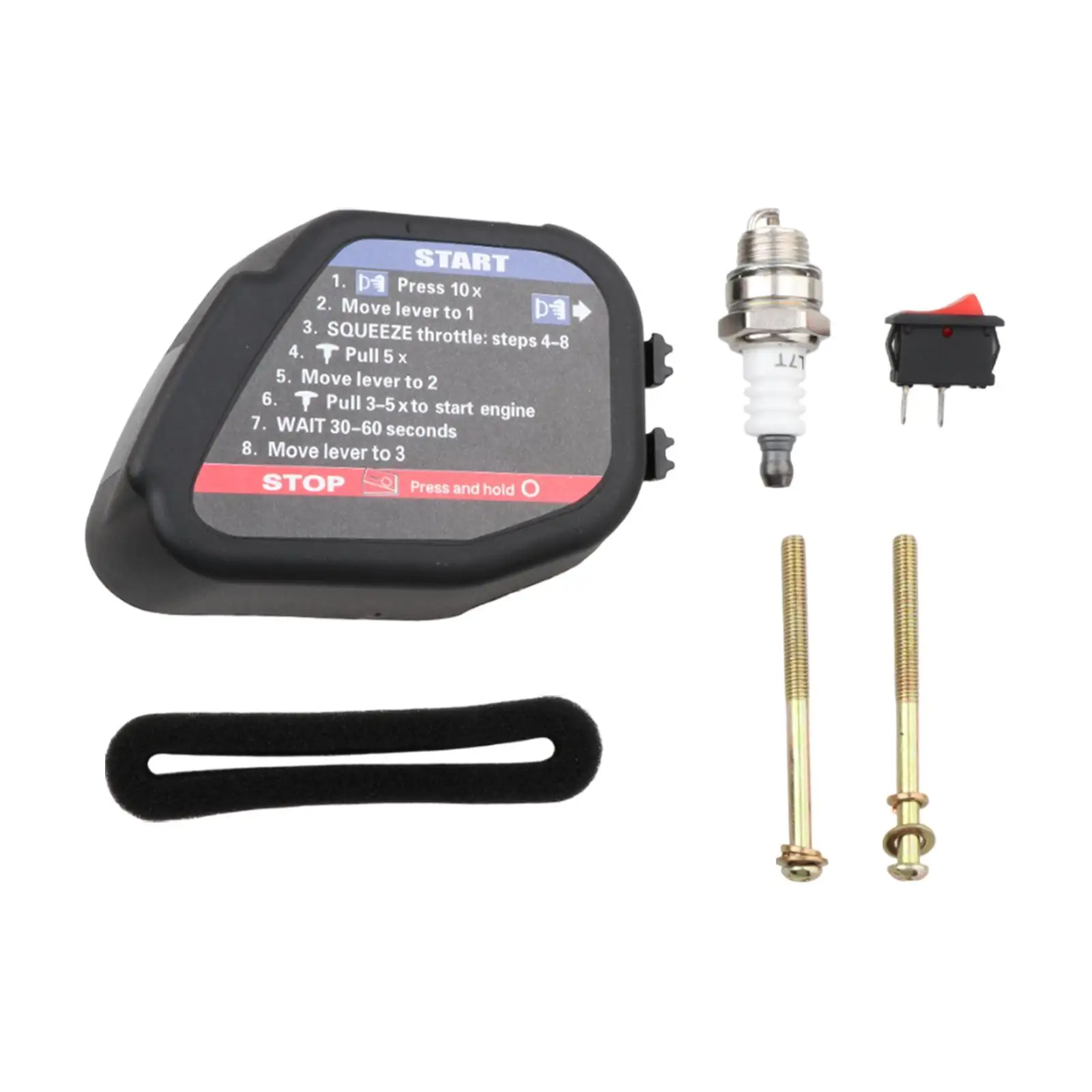 Trimmer Air Filter Assembly for MTD 753-06415 Replacement Filter Box Cover