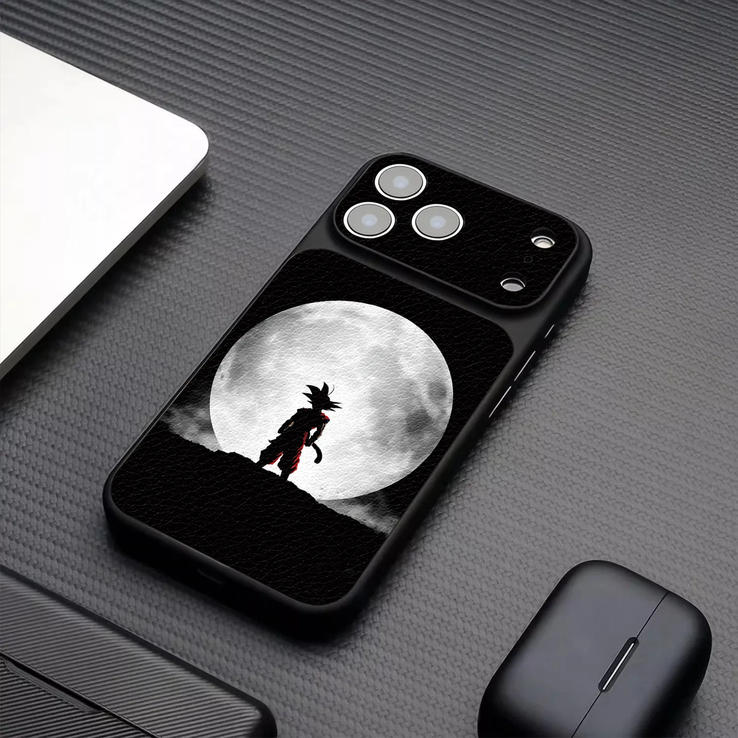 DragonBall anime peripherals Son Goku suitable for iPhone 17 16 15 14 13 12 11 Pro Max mobile phone protective case view 2
