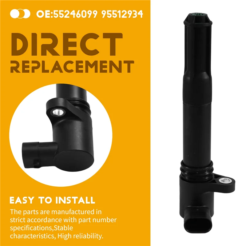 

ABXN-4Pcs 46777288 55246099 Ignition Coils For Fiat 500 Grande Punto Bravo Doblo Panda Alfa Romeo Mito Lancia Ypsilon Musa
