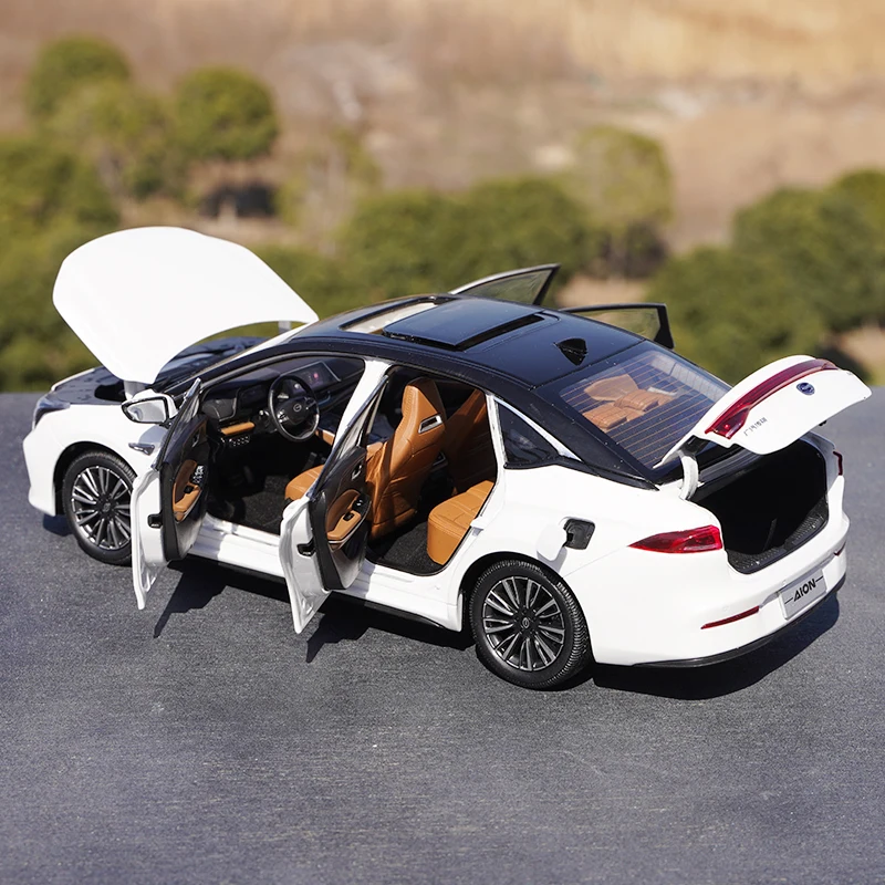 재고 체중계 GAC Aeon 뉴 에너지 A26 다이캐스팅 합금 시뮬레이션 자동차 모델 컬렉션, 장식 장난감 선물, 1:18