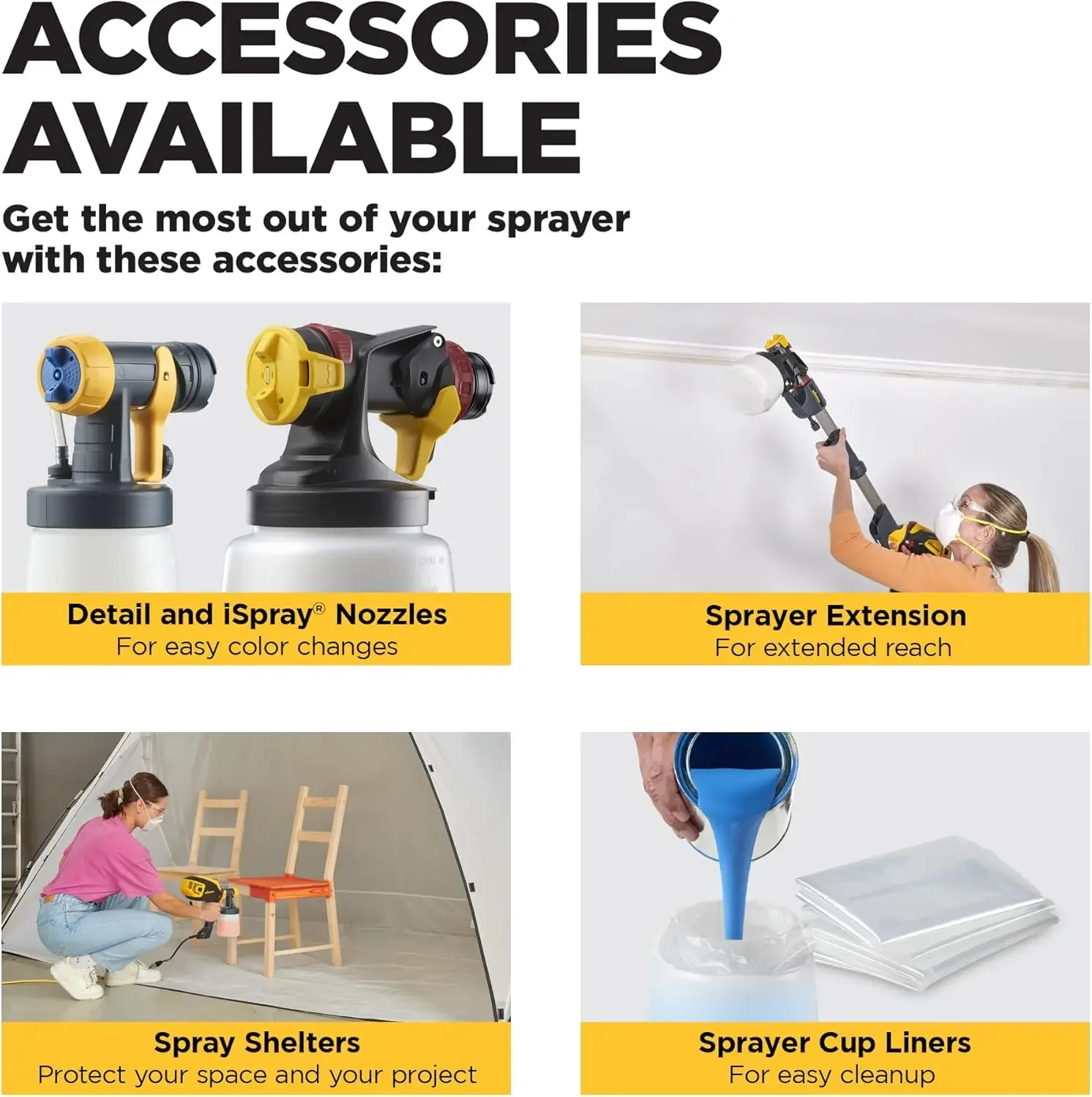 Spraytech 0518080 Control Spray Max HVLP Paint or Stain Sprayer, Complete Adjustability for Decks, Cabinets, Furniture and Woodw