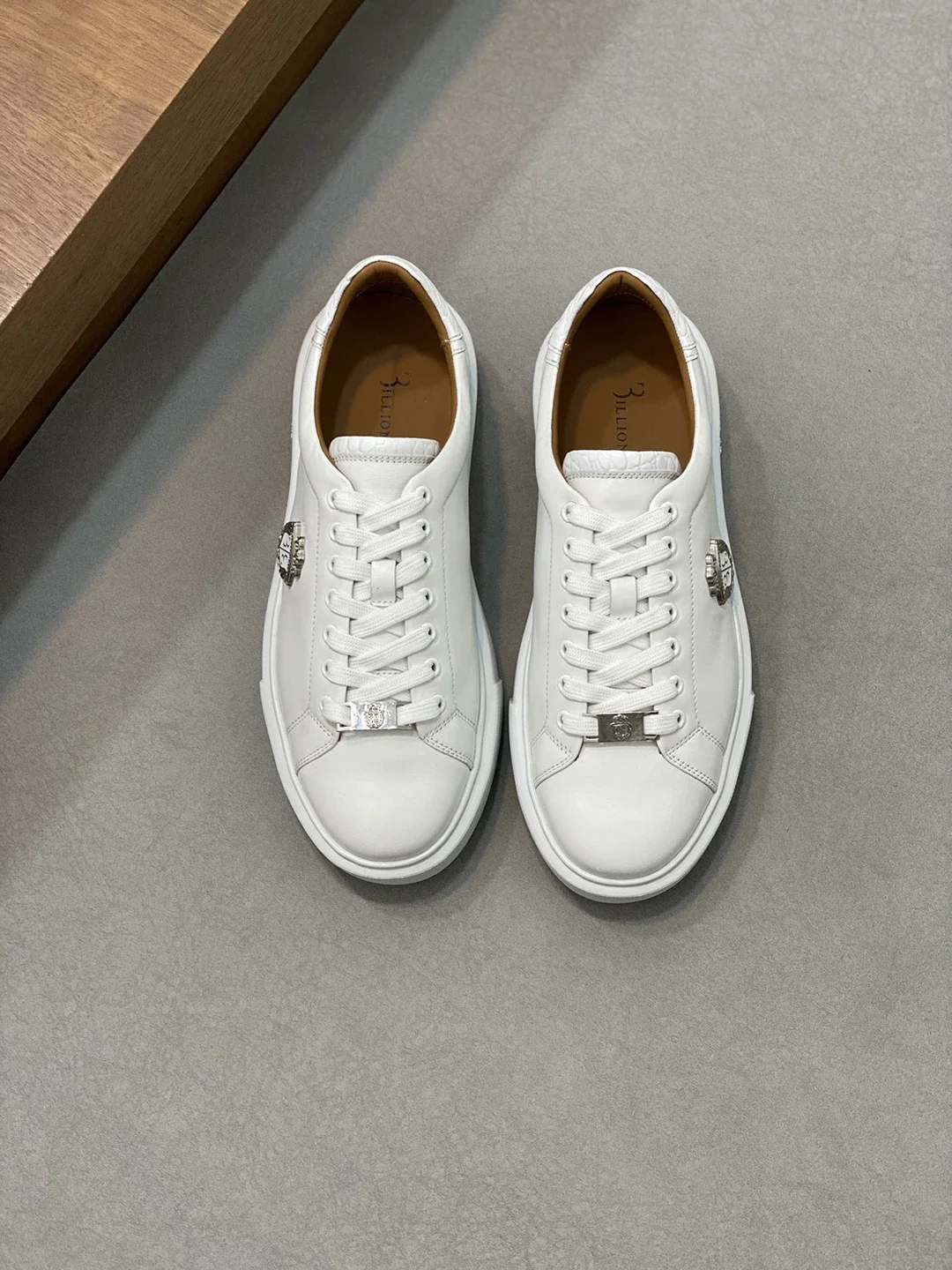 BILLIONAIRE Men Shoes 2025 New Calf Leather Stitching Comfort High Quality Outdoors European Big size 38-45 BLLIYOSS Old money