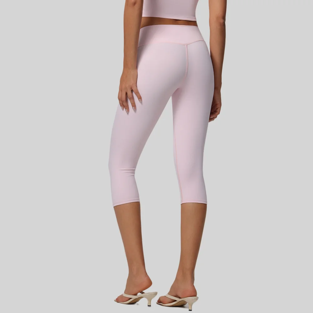 Yoga Pants Women High Waisted Capri Pants Super Soft No See Through Tummy Control Leggings Running Workout Home Casual Leggings