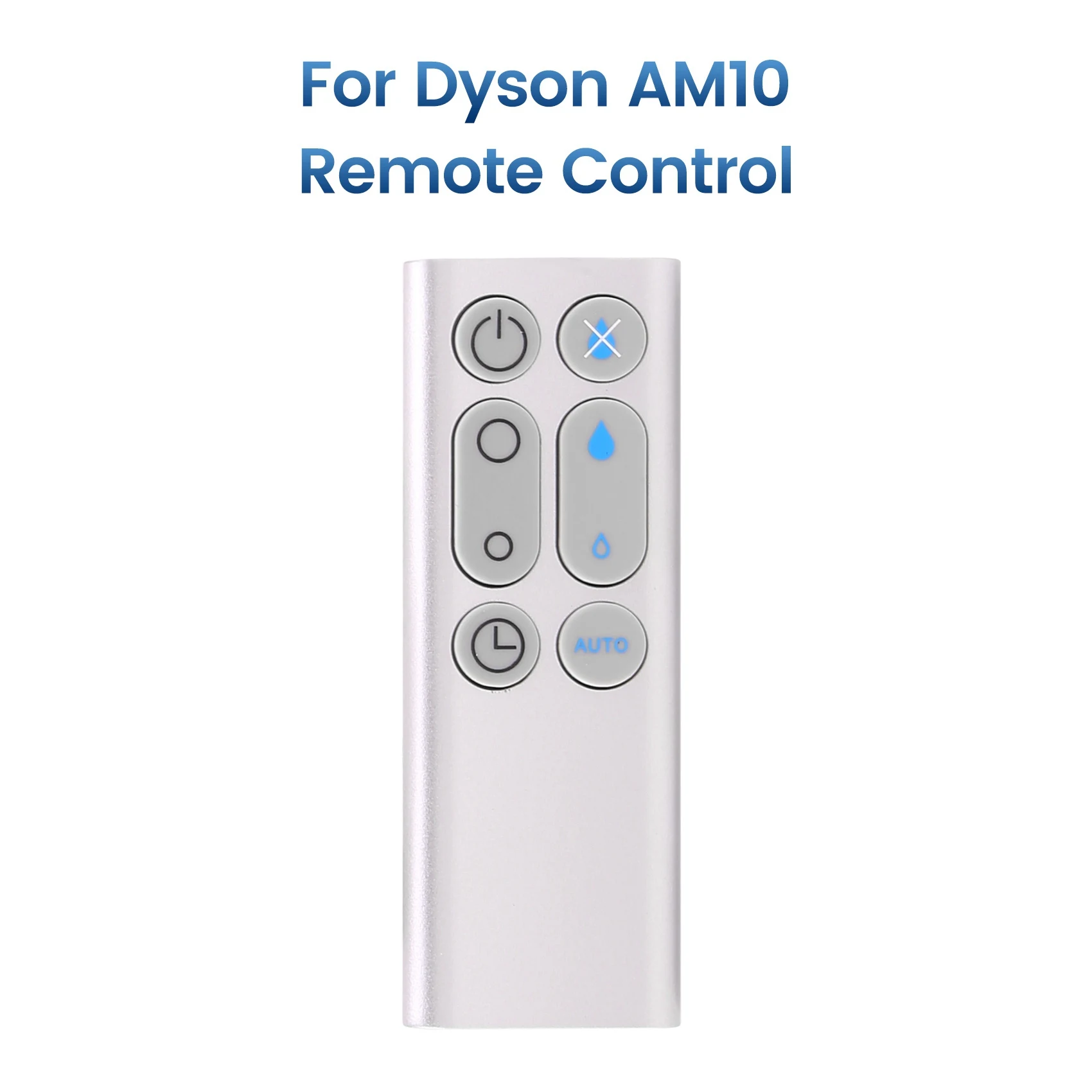 Mando a distancia de repuesto para Dyson AM10, humidificador, ventilador purificador de aire, Plata