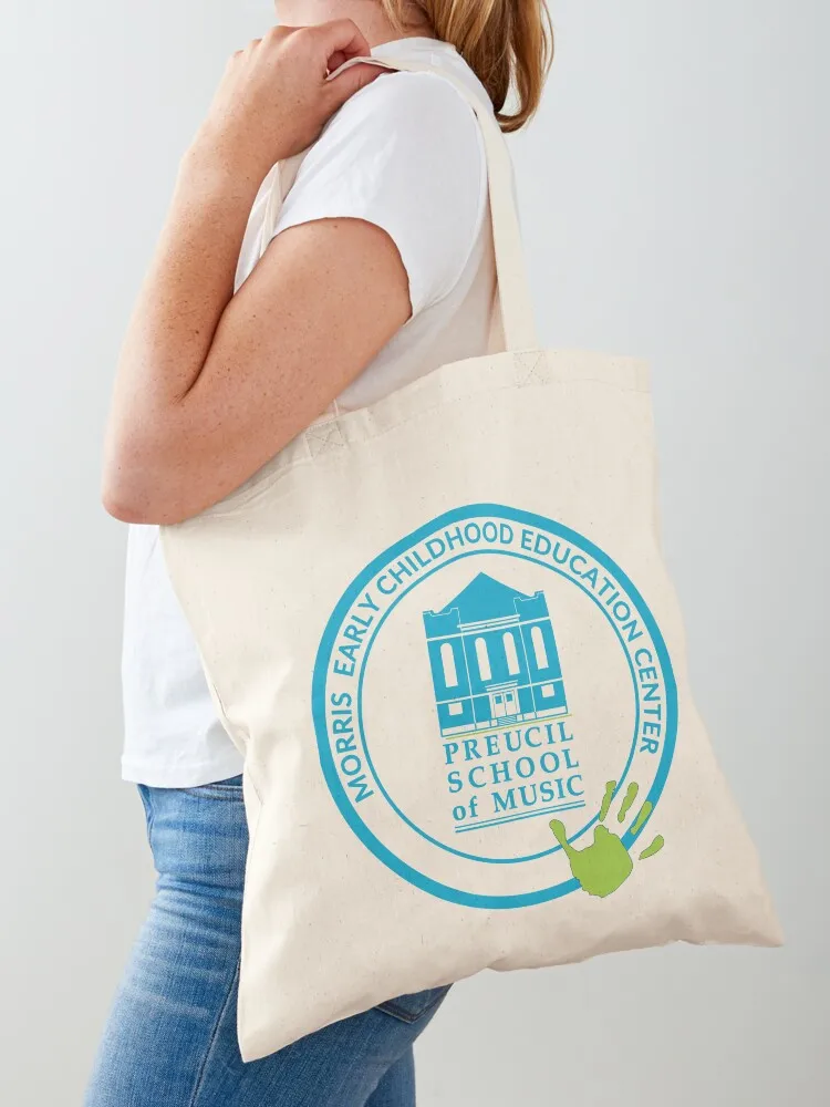 

More items with the Preucil Preschool logo (more colors, etc.) Tote Bag foldable reusable bag tote bag screen shopper woman