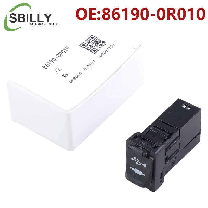 86190-0R010 Автомобильный автоматический AUX USB медиа-порт для Toyota Rav4 Camry для Yaris для Corolla Avalon 861900 R010