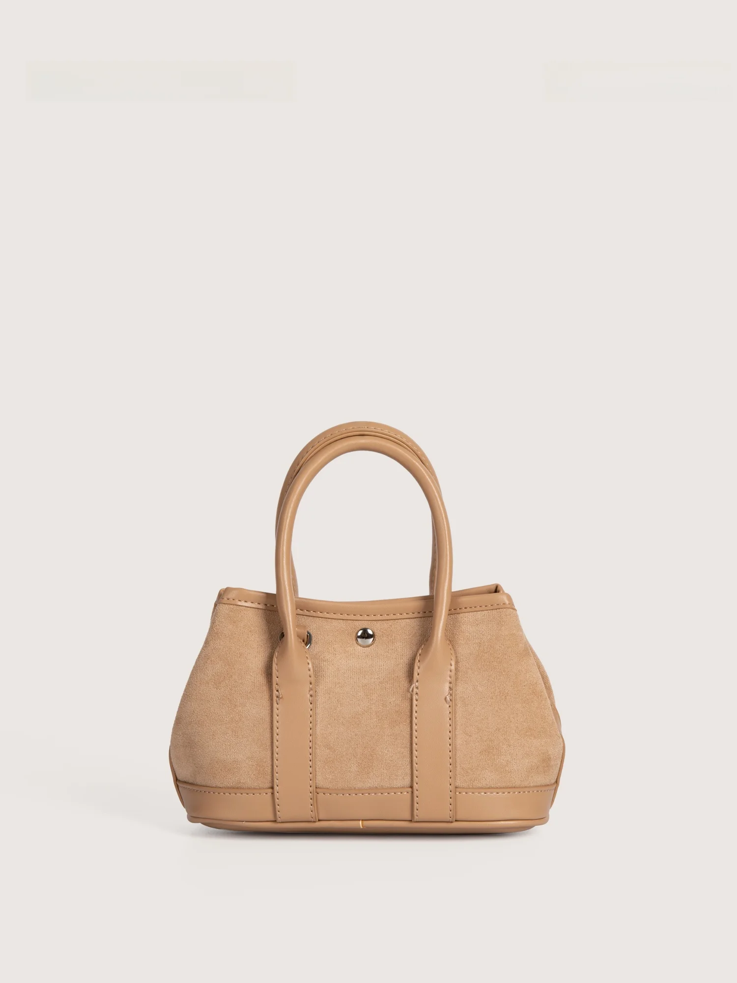 

Peppihome Korean Sle Suede Handbag Commuter Tote Bag oulder Crossbody Bag Women's Casual Simple Sle Detachable Strap