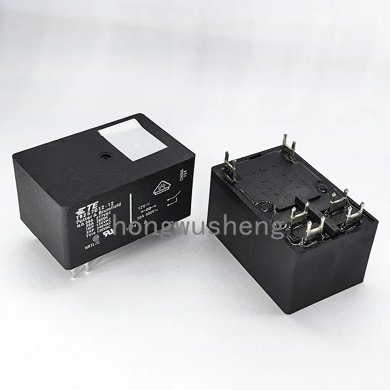 100% New 1pcs   T92S7D12-12  T92S7D12-24   T92P7D12-12  relay  30A  6pins