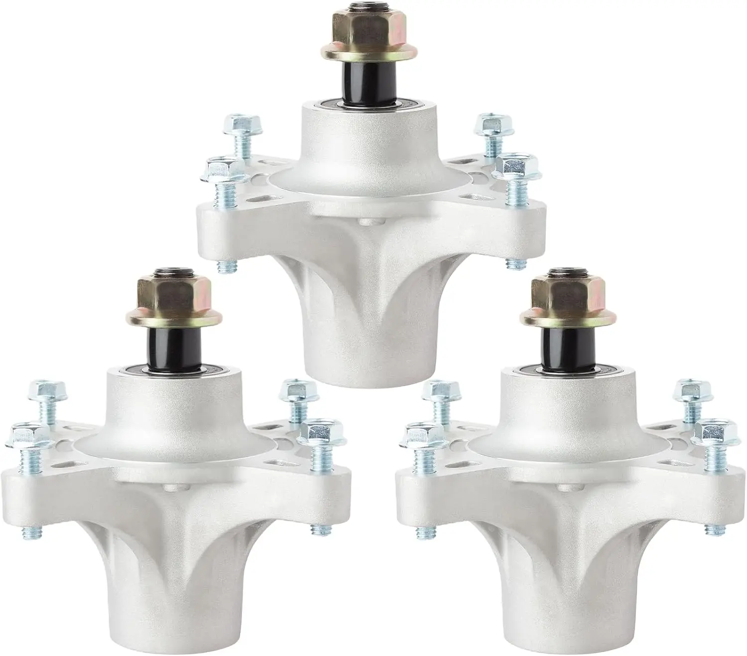 

3 упаковки 121-0751 Шпиндель в сборе заменяет 117-0751 117-7267 117-7268 117-7439 заменяет колоды Exmark Toro 42 дюйма 50 дюймов 54 дюйма