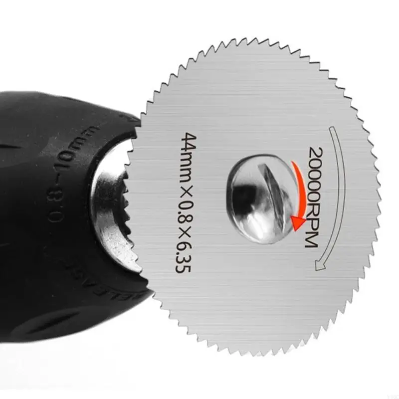 6peeces HSS Rutch Disc Tool для роторного инструмента Plastic и Aluminum Projects Y4QC