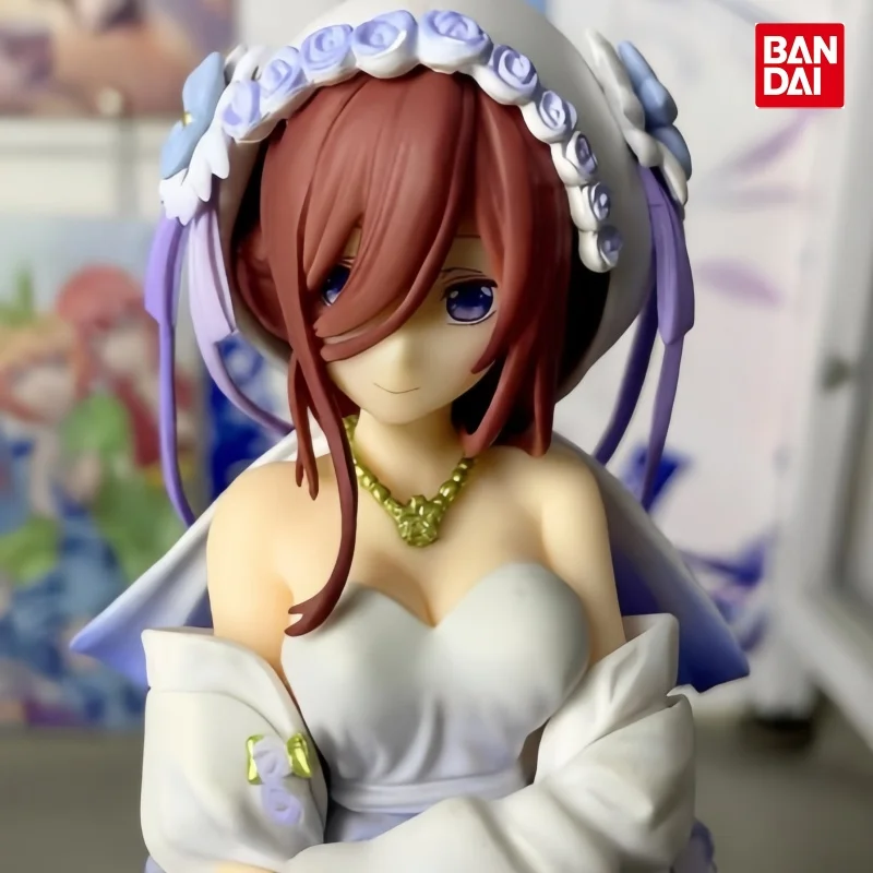 In Stock Genuine BANDAI Gashapon The Quintessential Quintuplets Ichika Nino Miku Yotsuba Itsuki Shiromuku Figure