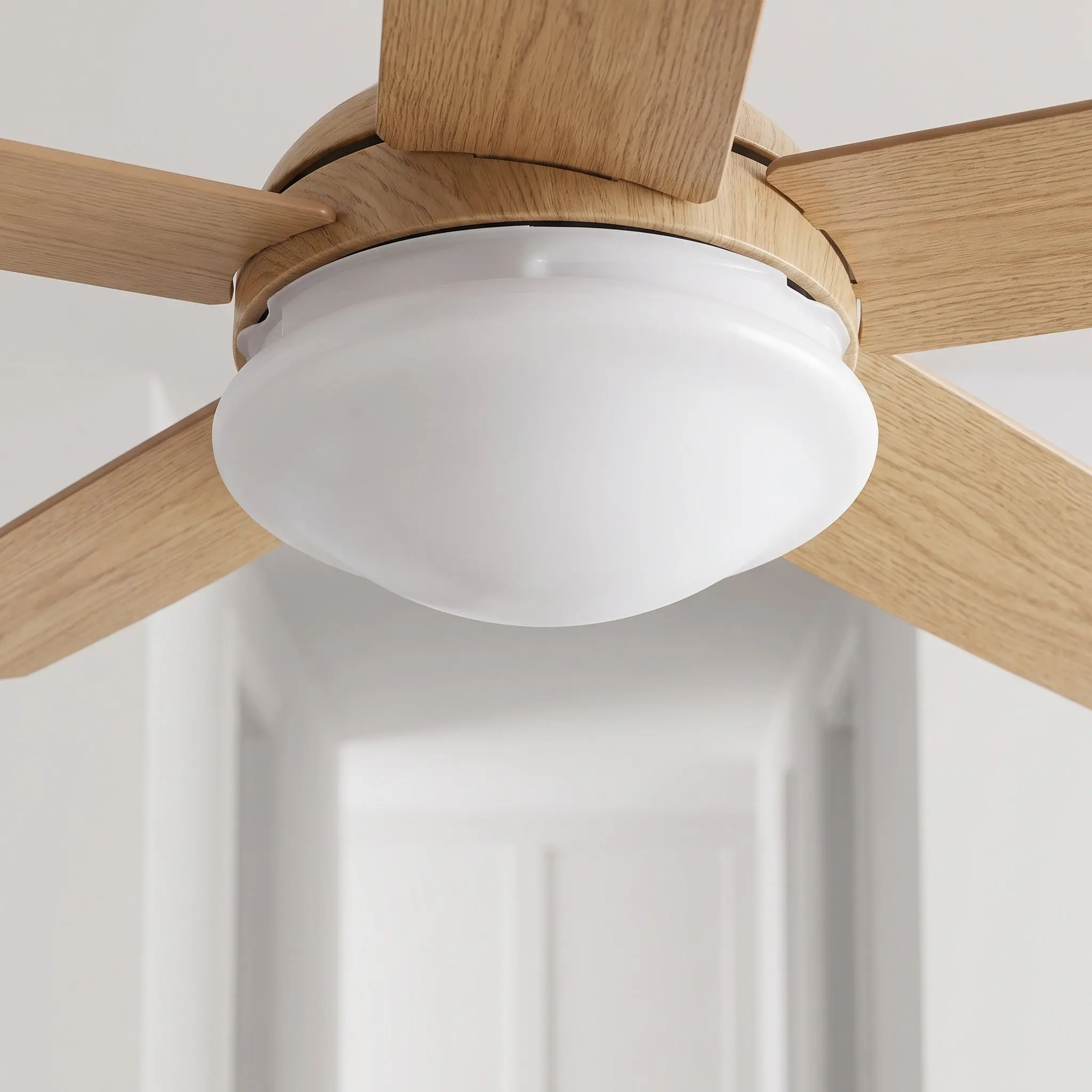 Acrylic Ceiling Fan Light Lampshade Acrylic Dome Globe Shades Cover Mushroom Lamp Cover Replacement