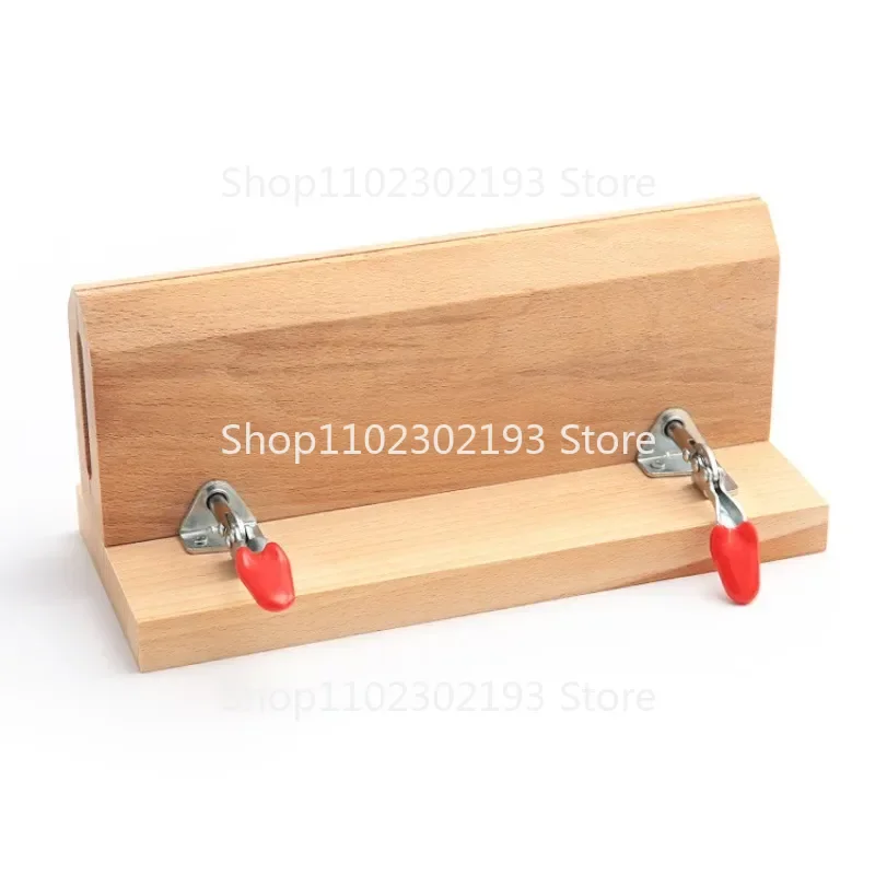 Hand-Stitched Sewing Horse Leathercraft Table Pony Clamp Leather Stitching Pony Beech Wood For DIY Tools