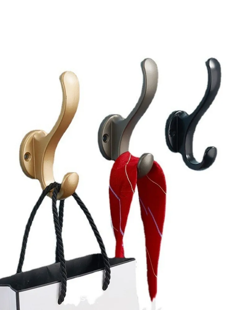 Porte-serviettes et porte-clés mural nordique multicolore pour couloir, salle de bain et porte d'entrée