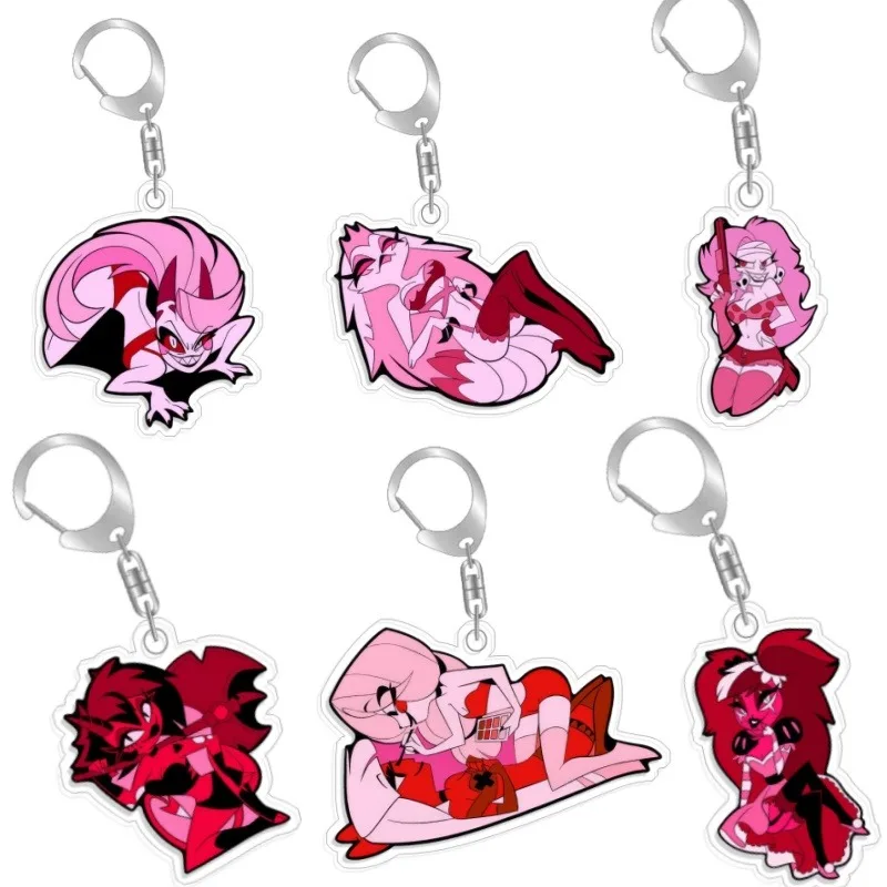 Anime for Hazbin Hotel Figure Velvette Valentino Acrylic Selfmade