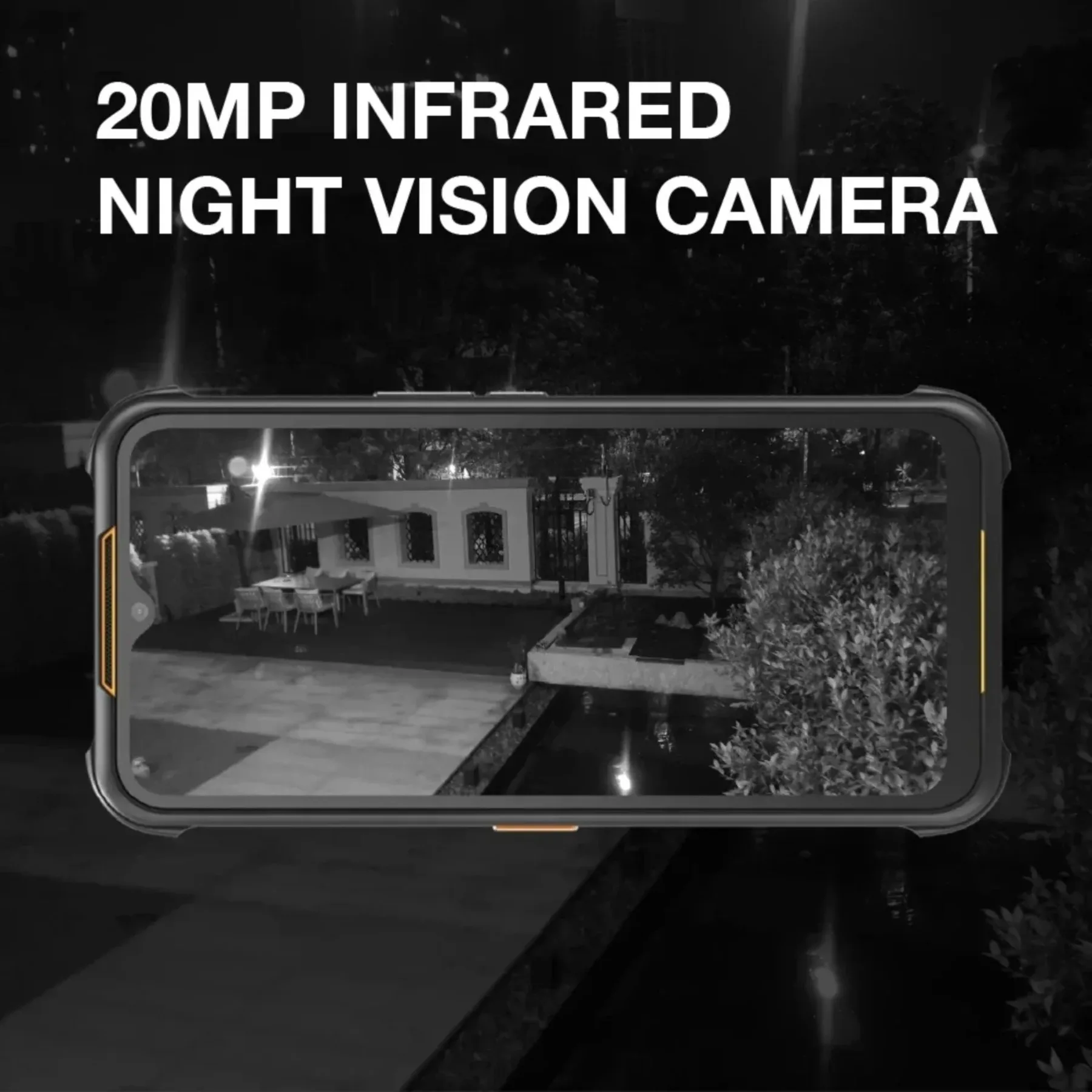 AGM H5 4G Rugged Smartphone 6.5inch 8+128GB 7000mAh IP68/IP69K  Android12 Night Vision Phone 3.5W Loud Speaker NFC Mobile Phones