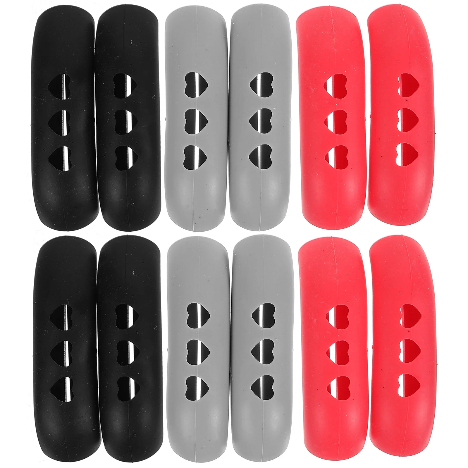 

12Pcs Pot Handle Covers Heat Resistant Kitchen Pan Handle Protective Covers Anti-Scald Pot Pan Sleeve for Skillet Cooking