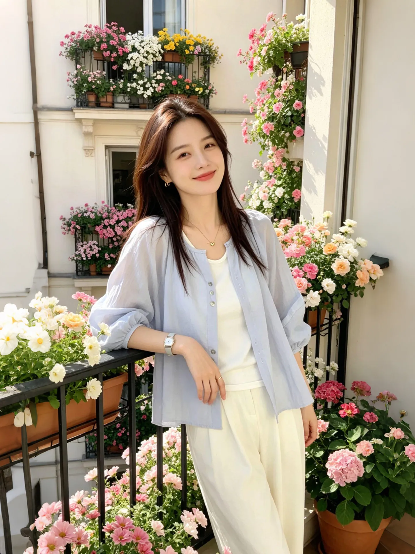 

Elegant Lightweight Sun Protection Shirt Fashionable Summer New Style Unique Attractive Beautiful Korean Version Loose Fit Bu...