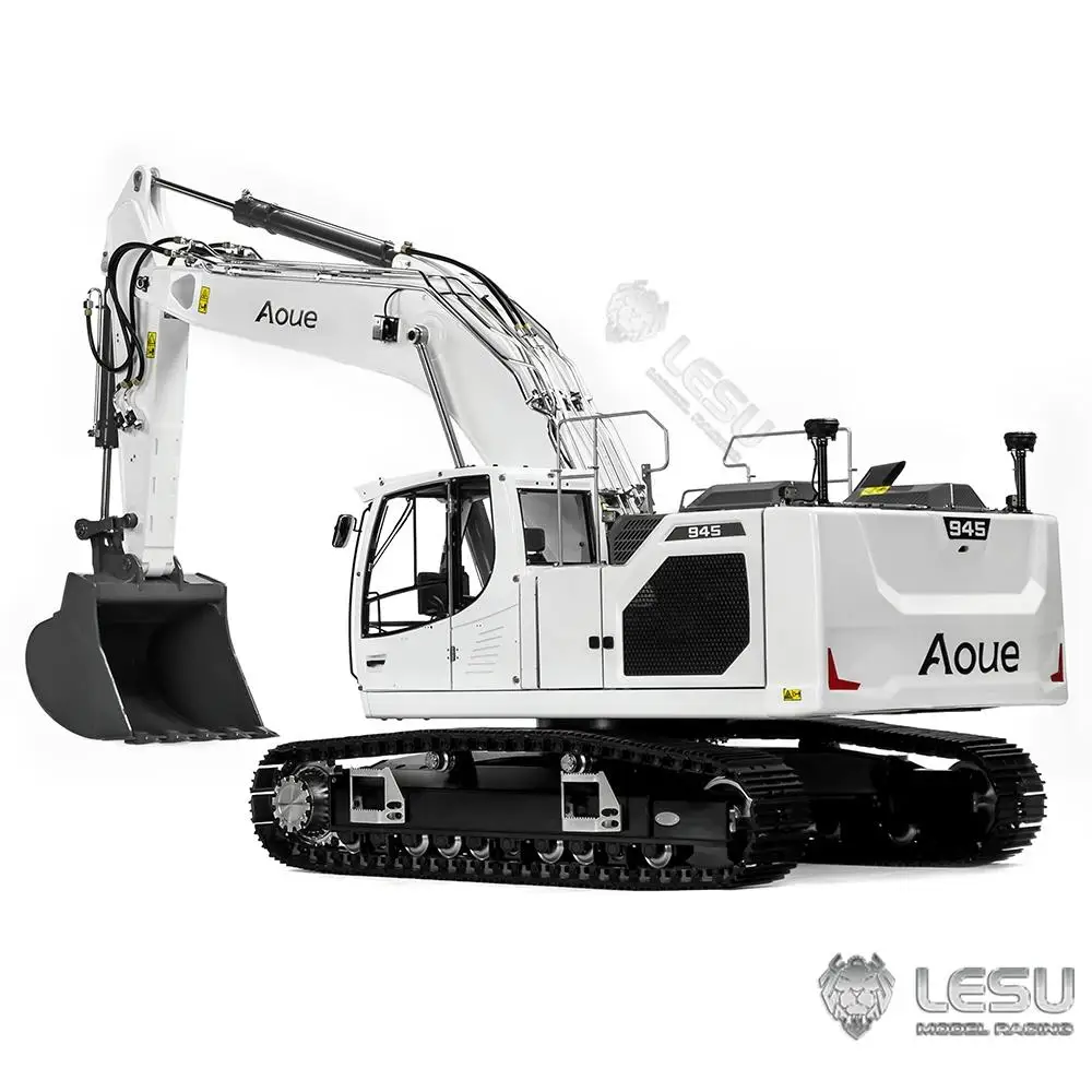 LESU1/14 Aoue-LR945 engineering remote control hydraulic model toy CNC excavator 7-way reversing valve