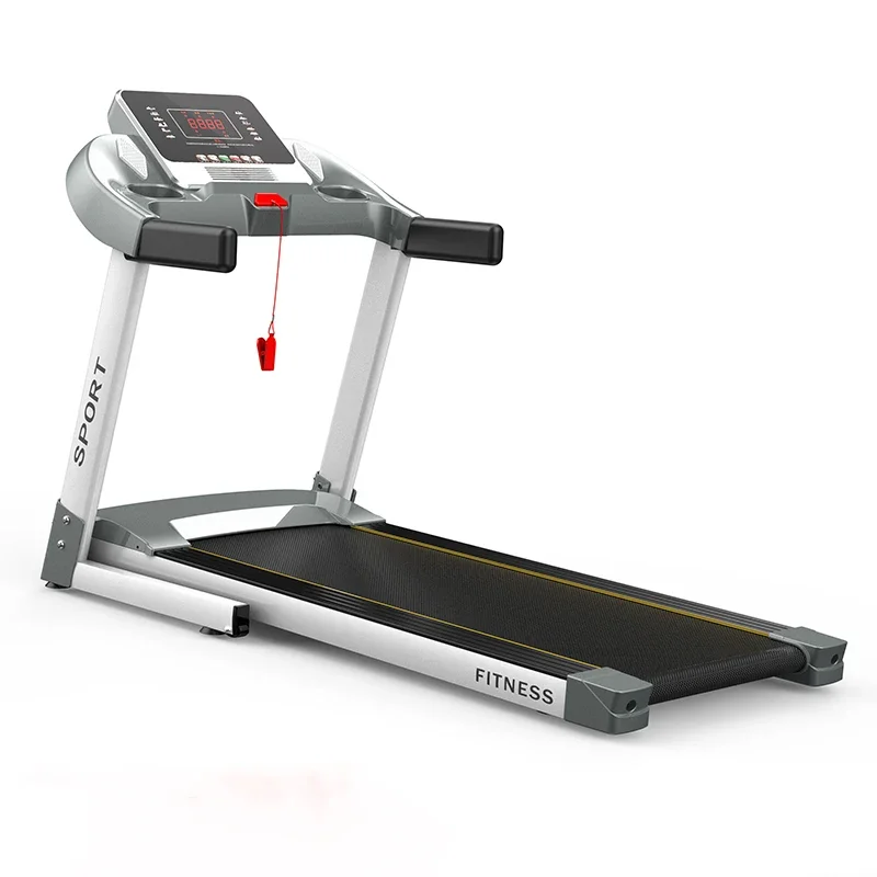 Treadmill, Foldable Motorized Treadmill, Leg Trainer, Smart Flatbed Treadmill, Fitness Equipment for Home and Gym