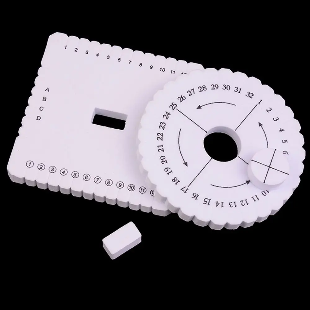 DIY Kumihimo Braiding Disc/Disk Beading Cord Jewelry Design Board Rope Weaving Sewing Handmade Tool view 4