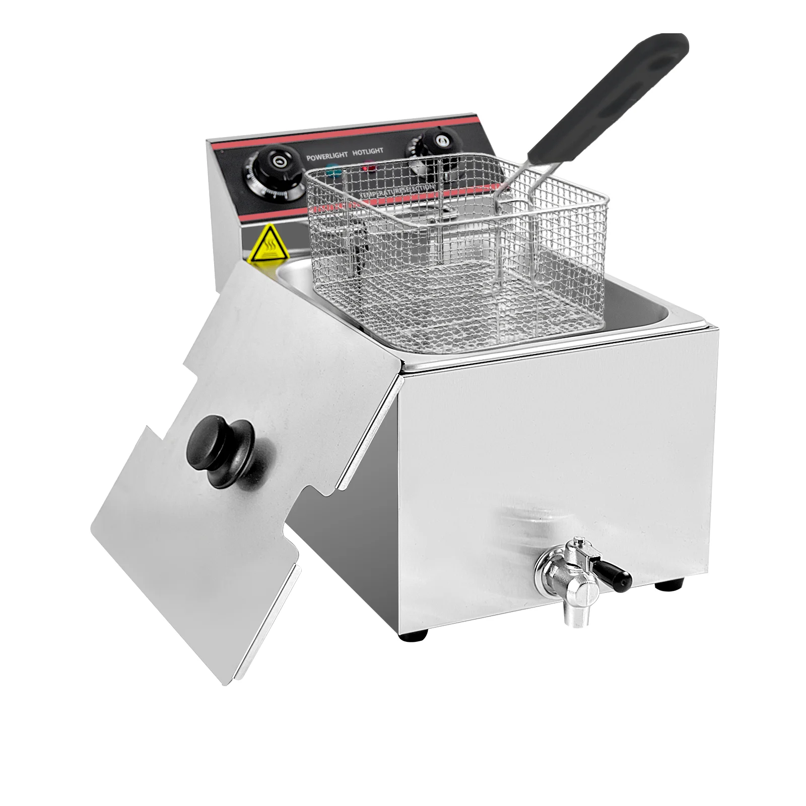 

Commercial Multifunctional Electric Turkey Potato Deep Fryer New Used For Restaurant Hotel Food Shop Home Use Power Source