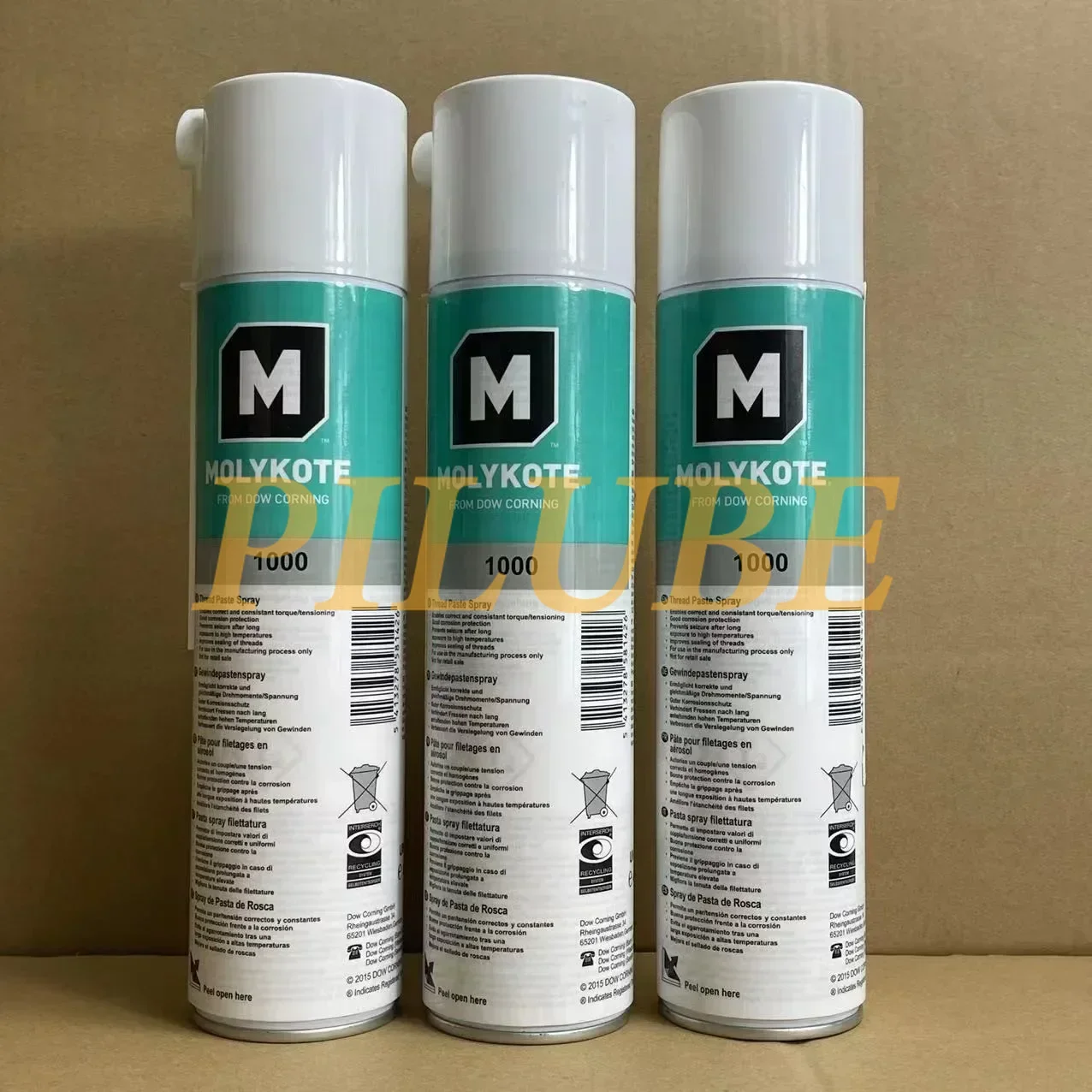 Imagem -06 - Molykote 1000 Pasta 1000 Pasta Graxa Lubrificante Spray Agente Anti-produce Resistente a Alta Temperatura Produto Original