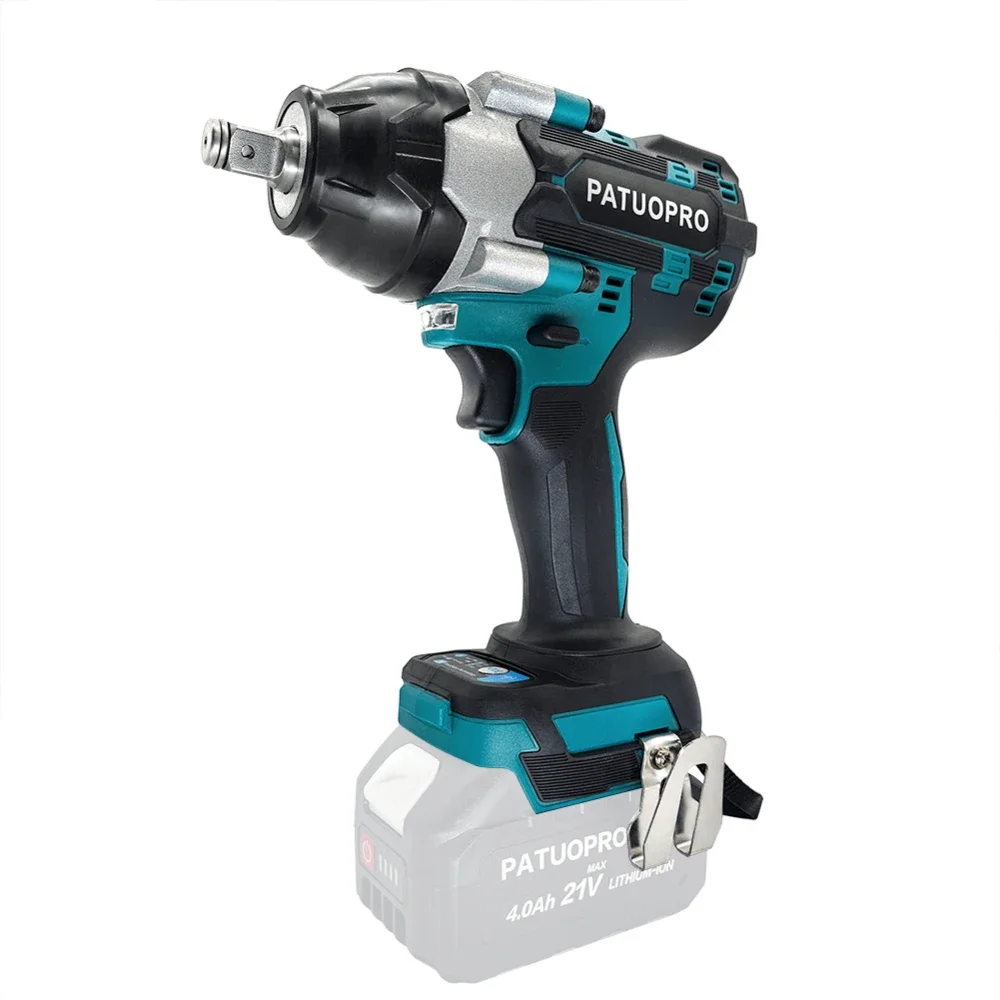 

1500N.m Brushless Cordless Impact Wrench 1/2 inch High Torque Electric Wrench Power Tool fit Makita 18v Battery(No Battery)