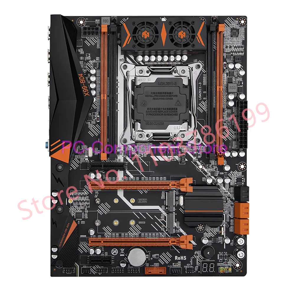 For HUANANZHI X99-BD4 Server Mainboard Intel X99 LGA 2011-3 4 Channel