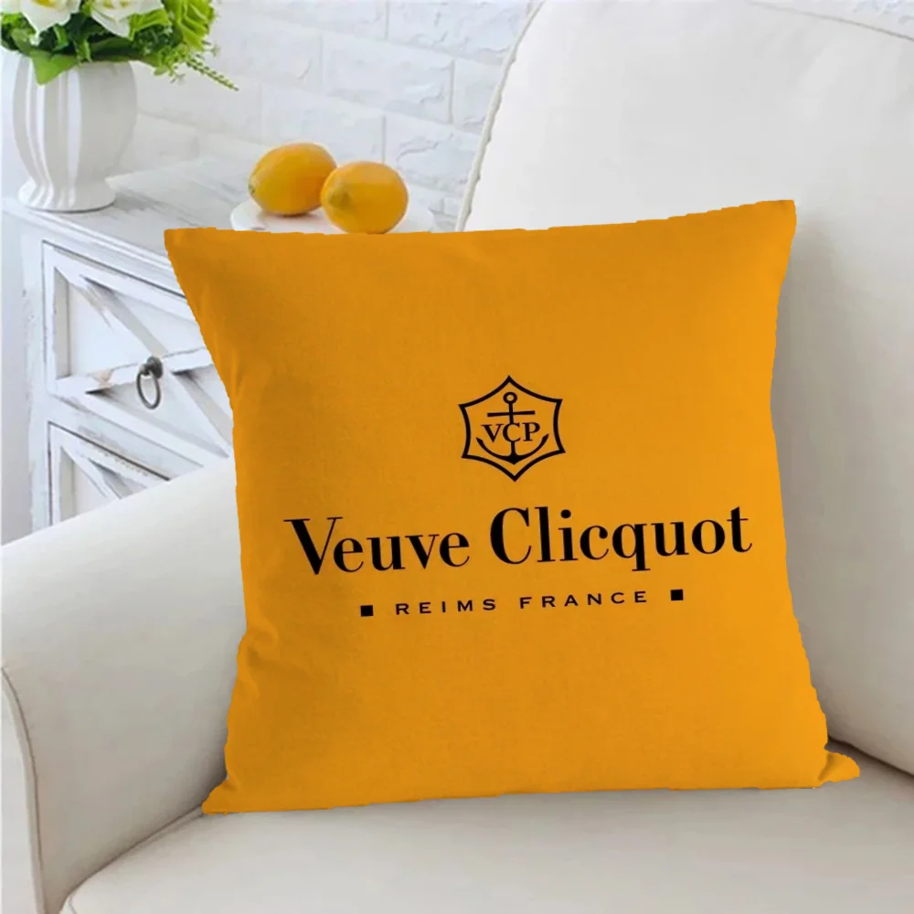 Veuves-clicquot Personalized Gifts Home and Decoration Decorative Pillows for Sofa Cushions Cover Throw Pillow Covers Cushion