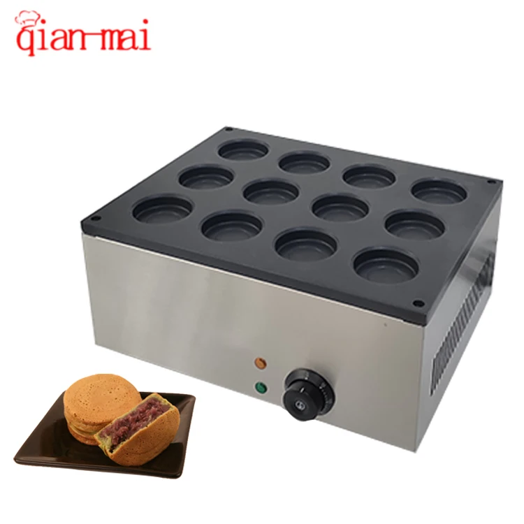 Commercial Non-stick Coating Taiwan Japanese  Packing  Machine Red Bean Cake Machine Waffle Maker