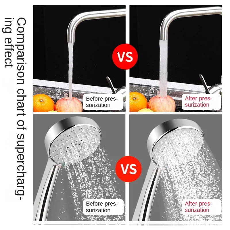 Pompe auto-amorçante pompe de surpression automatique silencieuse pompe à pression d'eau du robinet automatique 370W acier inoxydable