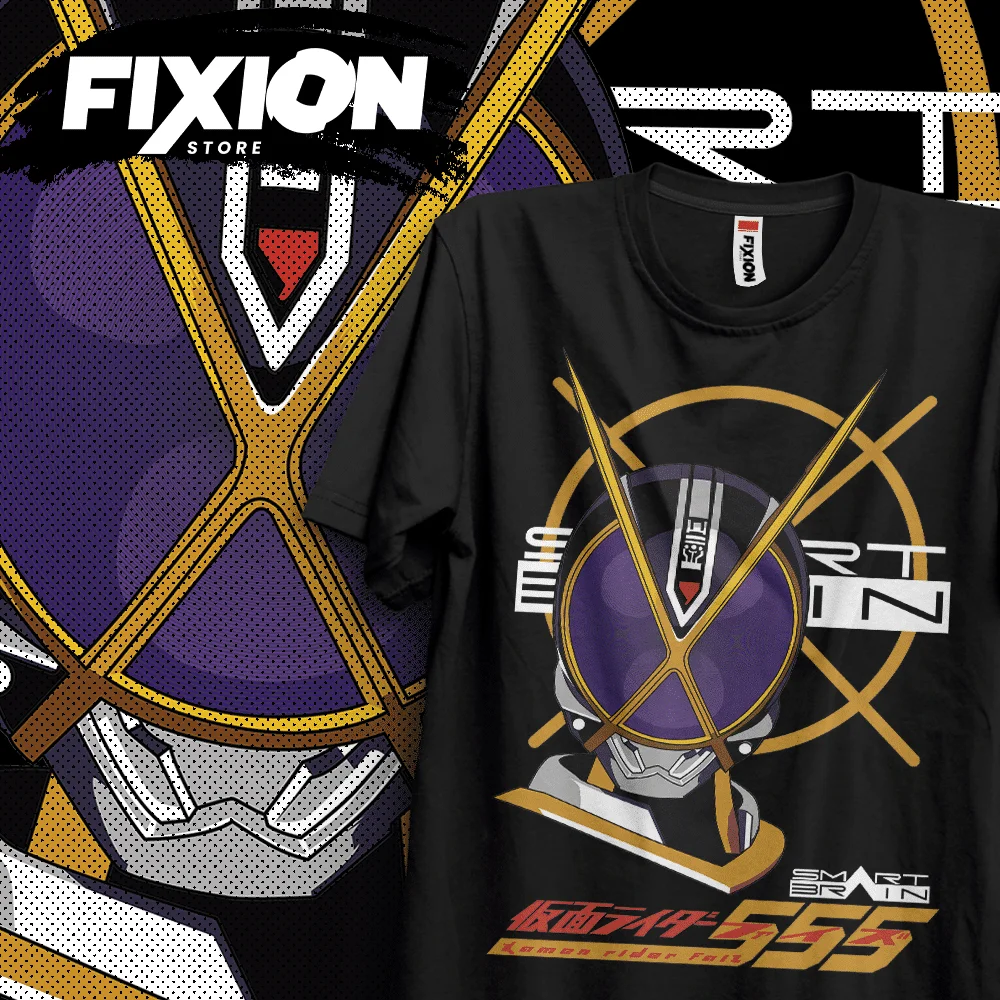 Kamen Rider – Faiz Anime T Shirt Manga Gift For Anime Lover All Size Cotton